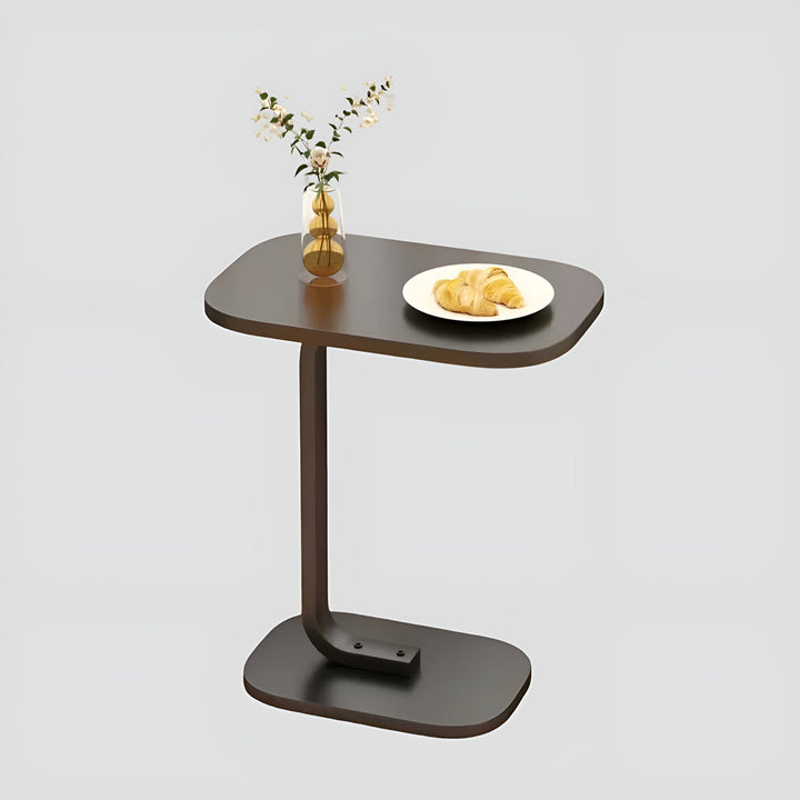 MinimalistCorner Table – Minimalist C-shaped Side Table | Stornfield