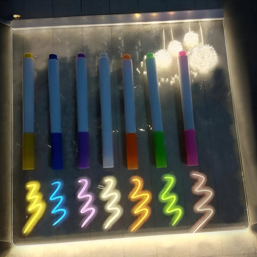Stornfield | LED Message Board with 7 Color Pens