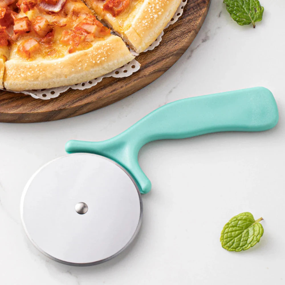 Pizza Cutter Circular Stainless Steel Pizza Wheel Cutter Cake Maker | Stornfield