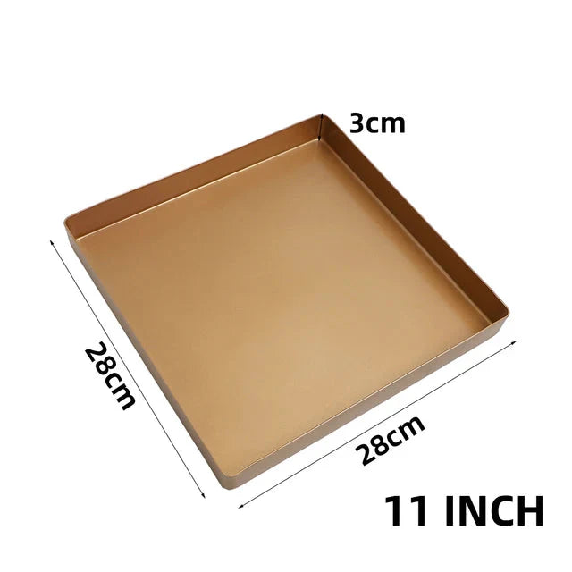Pizza Square Baking Pan Nonstick Kitchen Accessories Cooking Oven Tray | Stornfield