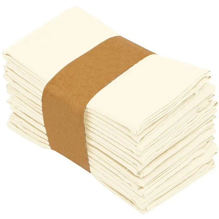 Thickened Solid Color Polyester Napkins Reusable Placemats | Stornfield