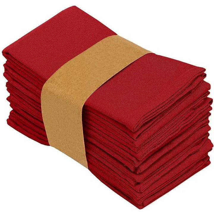 Thickened Solid Color Polyester Napkins Reusable Placemats | Stornfield