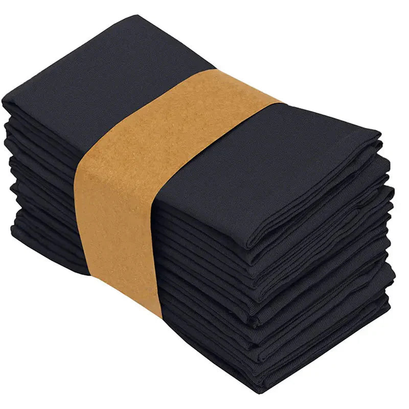 Thickened Solid Color Polyester Napkins Reusable Placemats | Stornfield