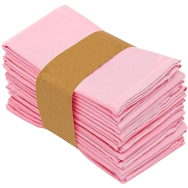 Thickened Solid Color Polyester Napkins Reusable Placemats | Stornfield