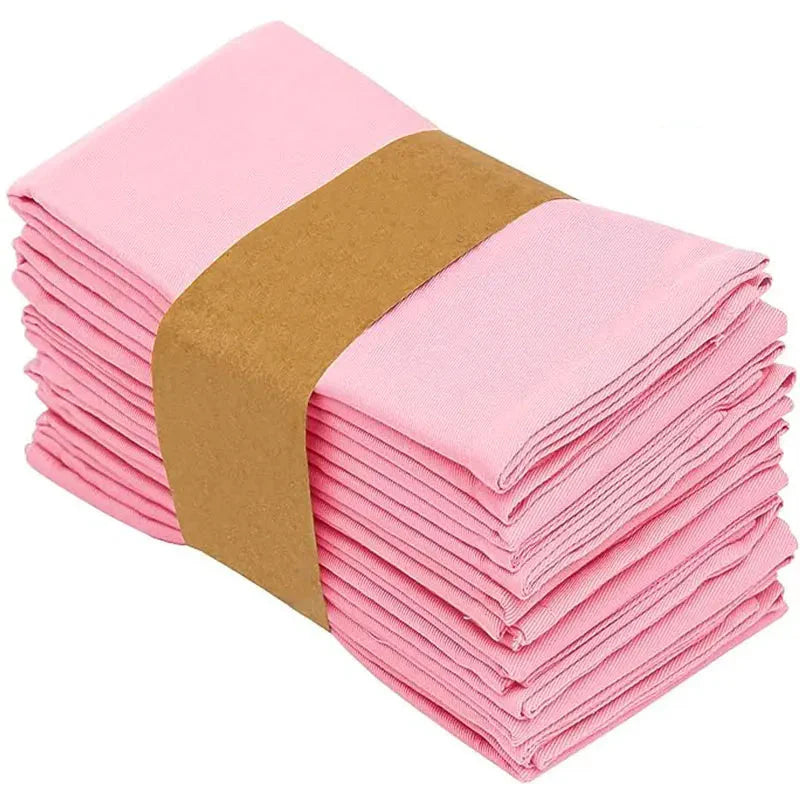 Thickened Solid Color Polyester Napkins Reusable Placemats | Stornfield