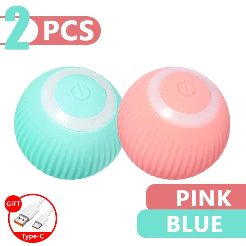 Cat Interactive Ball Smart Cat Toys Electronic Interactive Cat Toy Indoor Automatic Rolling Magic Ball Cat Game Accessories | Stornfield