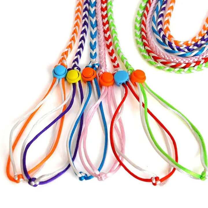1.4m 2.0m Adjustable Pet Hamster Leash Harness Rope Gerbil Cotton Rope Harness Lead Collar for Rat Mouse Hamster Pet Cage Leash | Stornfield