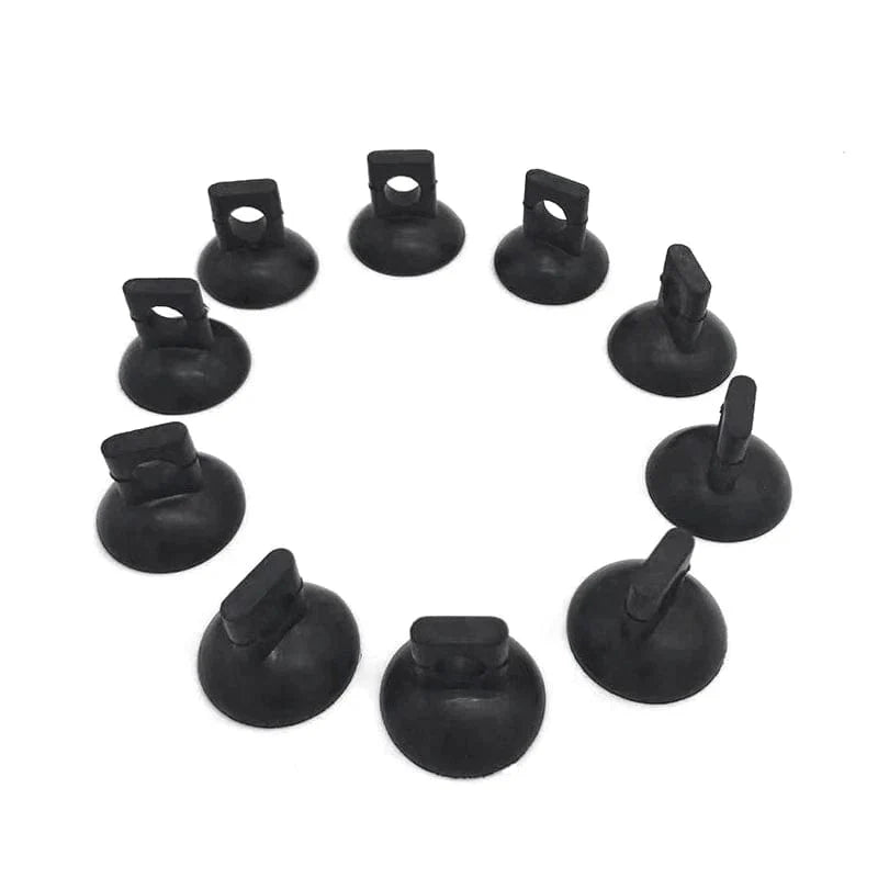 10Pcs Black Aquarium Suction Cup Air Tube Holder Sucker for Fish Tank Pump Oxygen Air Tube Fixing Clip Accessories For Aquarium | Stornfield
