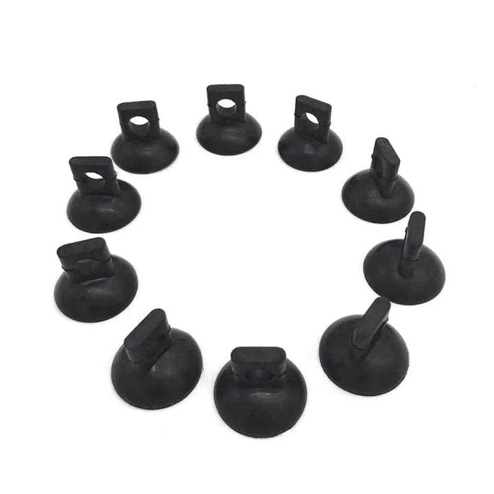 10Pcs Black Aquarium Suction Cup Air Tube Holder Sucker for Fish Tank Pump Oxygen Air Tube Fixing Clip Accessories For Aquarium | Stornfield