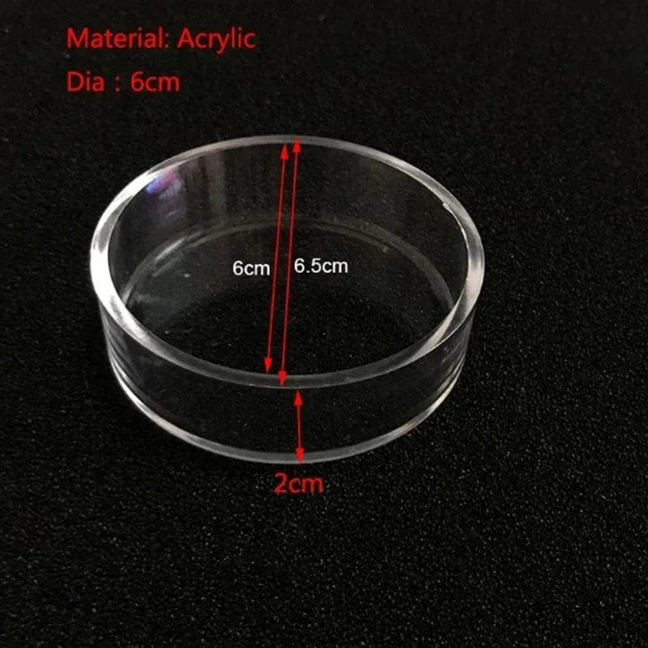 Acrylic Aquarium Feeder Tube Dish Transparent Fish Tank Shrimp Snail Shrimp Food Feeder Bowl Aquarium Feeding Accessories | Stornfield