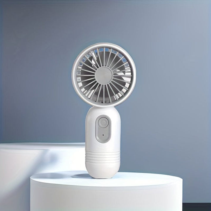 1PC Mini Portable Fan, USB Rechargeable, With 3 Speeds - Handheld Fan For Men And Women - Perfect For Office, Outdoor, Travel, And Camping | Stornfield