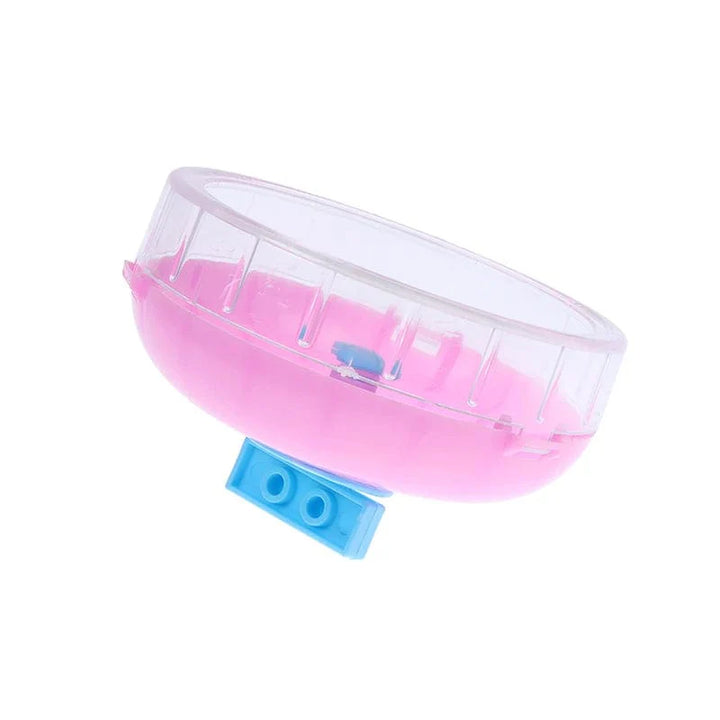 1pcs 11cm Hamster Wheel Small Animal Running Disc Toys Cute Plastic Jogging Exercise Wheel Pet Cage Accessories | Stornfield