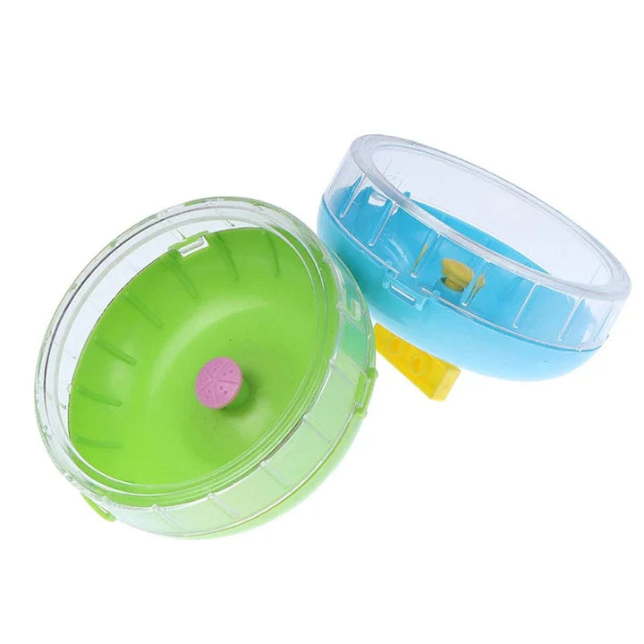 1pcs 11cm Hamster Wheel Small Animal Running Disc Toys Cute Plastic Jogging Exercise Wheel Pet Cage Accessories | Stornfield