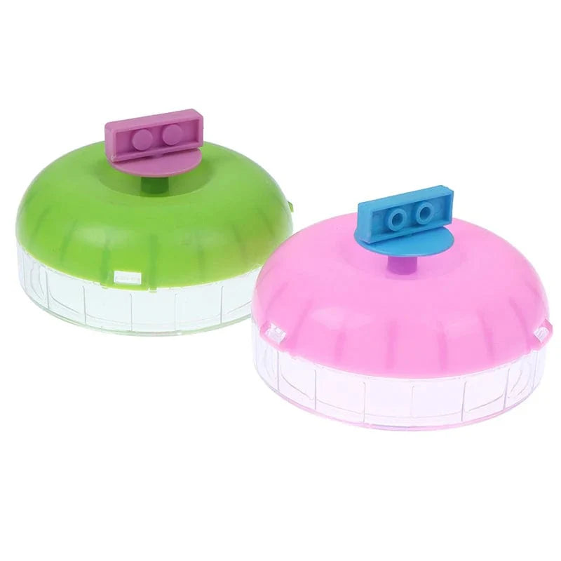 1pcs 11cm Hamster Wheel Small Animal Running Disc Toys Cute Plastic Jogging Exercise Wheel Pet Cage Accessories | Stornfield
