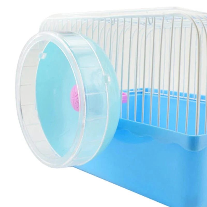1pcs 11cm Hamster Wheel Small Animal Running Disc Toys Cute Plastic Jogging Exercise Wheel Pet Cage Accessories | Stornfield