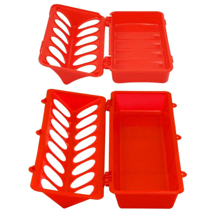 20/30cm Plastic Flip-Top Poultry Bird Feeder Ground Chicken Feeder Trough Pheasant feeding bucket Quality Chick | Stornfield