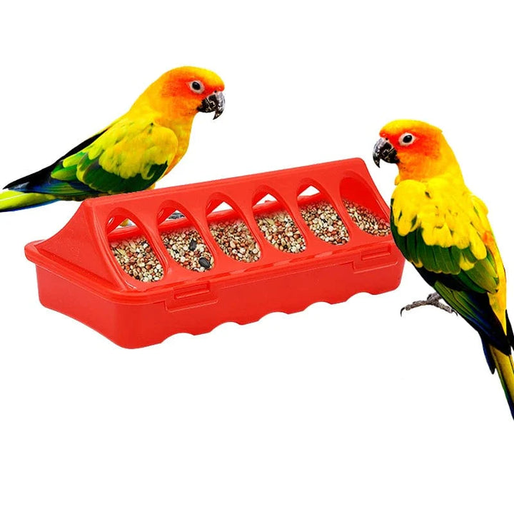 20/30cm Plastic Flip-Top Poultry Bird Feeder Ground Chicken Feeder Trough Pheasant feeding bucket Quality Chick | Stornfield