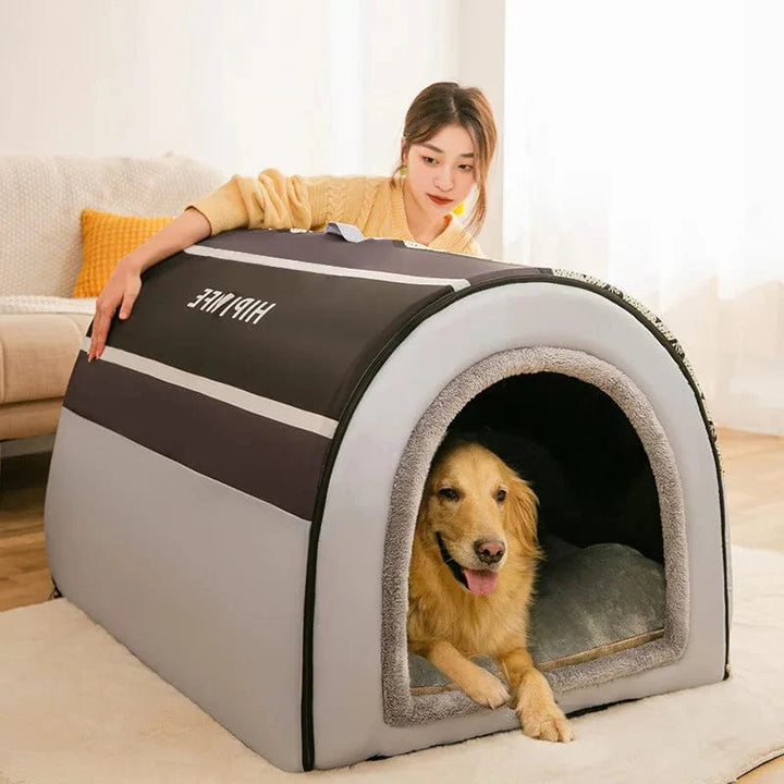 2022 New Winter Warm Foldable Dog House Dog Bed Pet Supplies Small and Medium-sized Dogs Warm Pet Supplies Puppy Cave Sofa | Stornfield