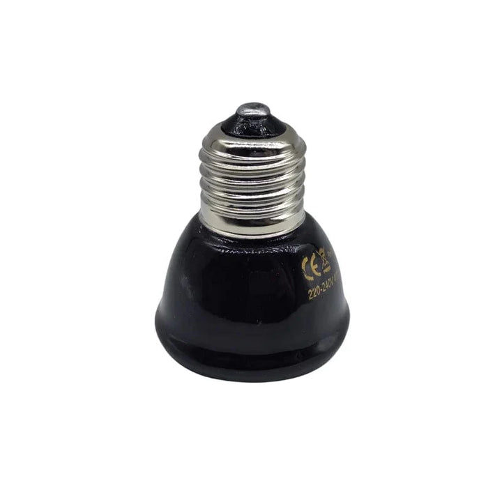 Mini Infrared Ceramic Heating Lamp, Heat Emitter Light Bulb, Pet Reptile, Tortoise Terrapin, Small Pets, 20W, 40W, 60W, 80W | Stornfield