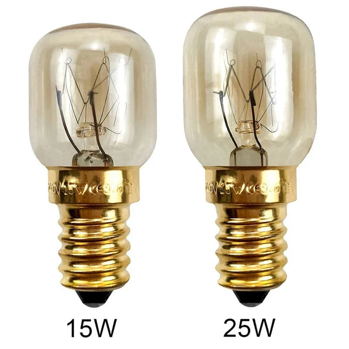 220V High Temperature Bulb 15W 25W E14 300 Degree Microwave Oven Light Bulb Tungsten Filament Steamer Lamp Bulbs Salt Light Bulb | Stornfield