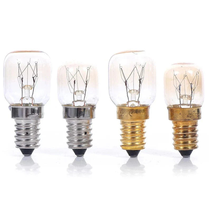 220V High Temperature Bulb 15W 25W E14 300 Degree Microwave Oven Light Bulb Tungsten Filament Steamer Lamp Bulbs Salt Light Bulb | Stornfield