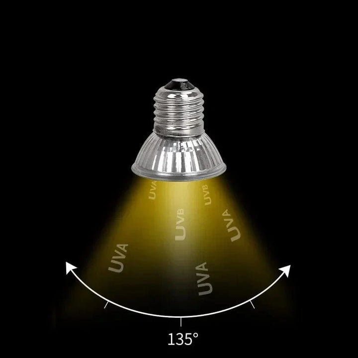 25/50/75W Reptile Light UVA+UVB 3.0 120v-220v Pet Heating Bulb Turtle Basking Bulb Amphibian Lizard Temperature Control | Stornfield