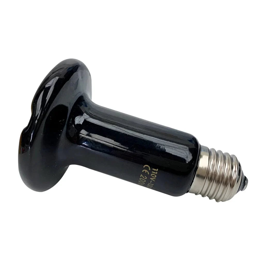 25W 50W 75W 100W 150W 200W Far Infrared Pet Heating Lamp Ceramic 110V 220V Reptile Turtle Brooder Bulb Heat Emitter Light Bulb | Stornfield