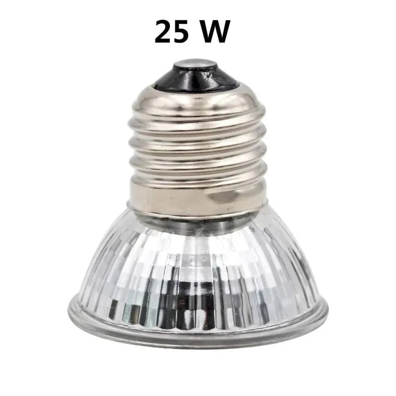 Reptile Lamp 25/50/75W UVA+UVB 3.0 Pet Heat Lamp Bulb Turtle Basking UV Light Bulbs Amphibians Lizards Temperature Controller | Stornfield