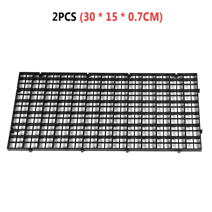 2pcs Gravel Grid Isolation Board Aquarium Separator Free Cut Fish Tank Divider Filtration Net Cleaning Tool Replacement Parts | Stornfield