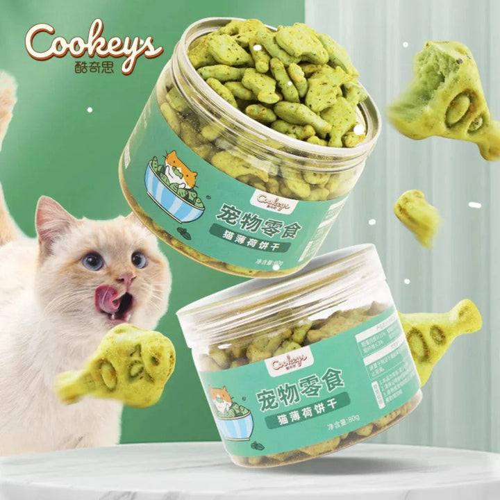 Cat Mint Biscuit Cat Eating Snack Pet Molar Nutrition Fattening Kitten Snack Adult Cat Reward | Stornfield