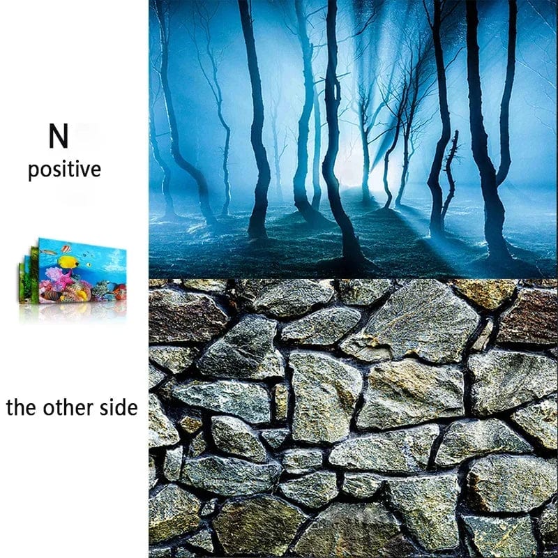 3d Marine Background for Aquarium Decorations Stickers & Poster Goods Decoration Fish Tanks and Aquariums Accessories Aquascape | Stornfield