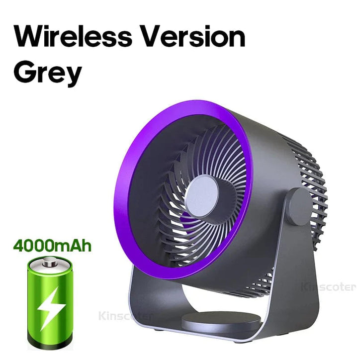 KINSCOTER Multifunctional Electric Fan Circulator Wireless Portable Home Quiet Ventilator Desktop Wall Ceiling Fan Air Cooler | Stornfield