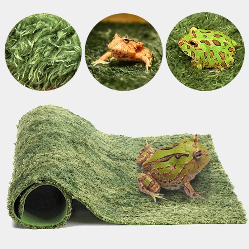 Thicken Double Layer Reptile Pets Moss Carpet Cushion Material Frog Tortoise Snake Lizard Mats Moisturizing Fake Lawn | Stornfield