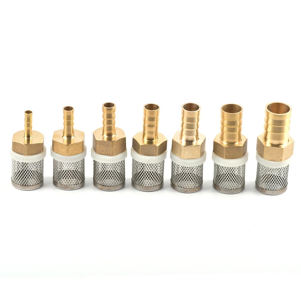 6-19mm Stainless Steel Mesh Filter 1/2" Female Inch Garden Irrigation Pump Protection Hose Water Cleaning Mesh Brass Filter | Stornfield