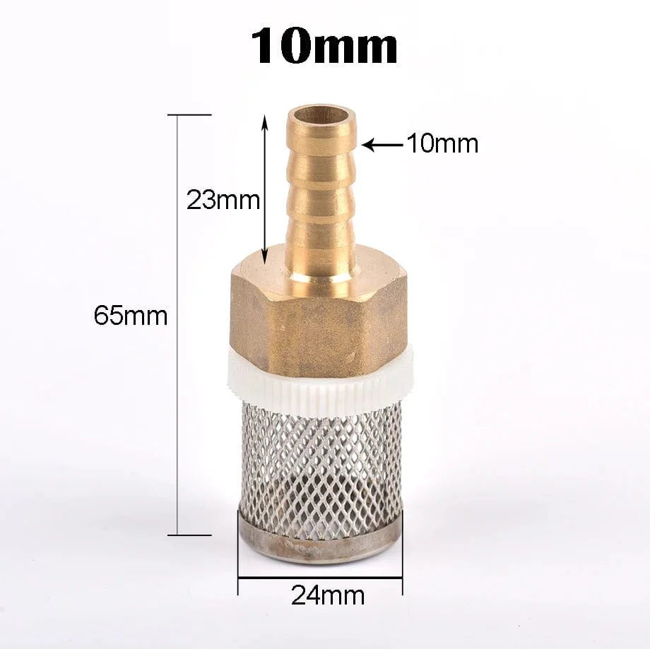 6-19mm Stainless Steel Mesh Filter 1/2" Female Inch Garden Irrigation Pump Protection Hose Water Cleaning Mesh Brass Filter | Stornfield