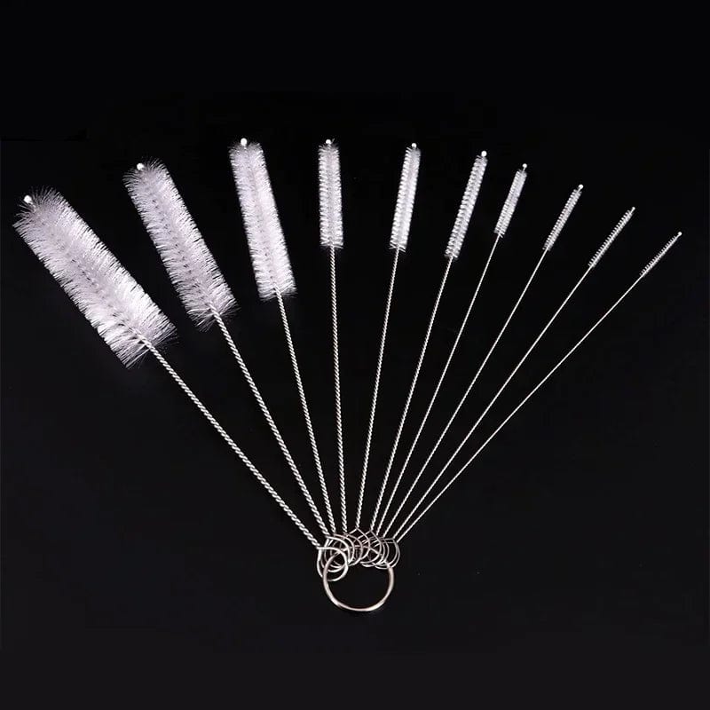 90/155/200CM Aquarium Cleaning Brush for Hose Air Tube Stainless Steel Flexible Double Ended Pipe Brush Fish Tank Accessories | Stornfield