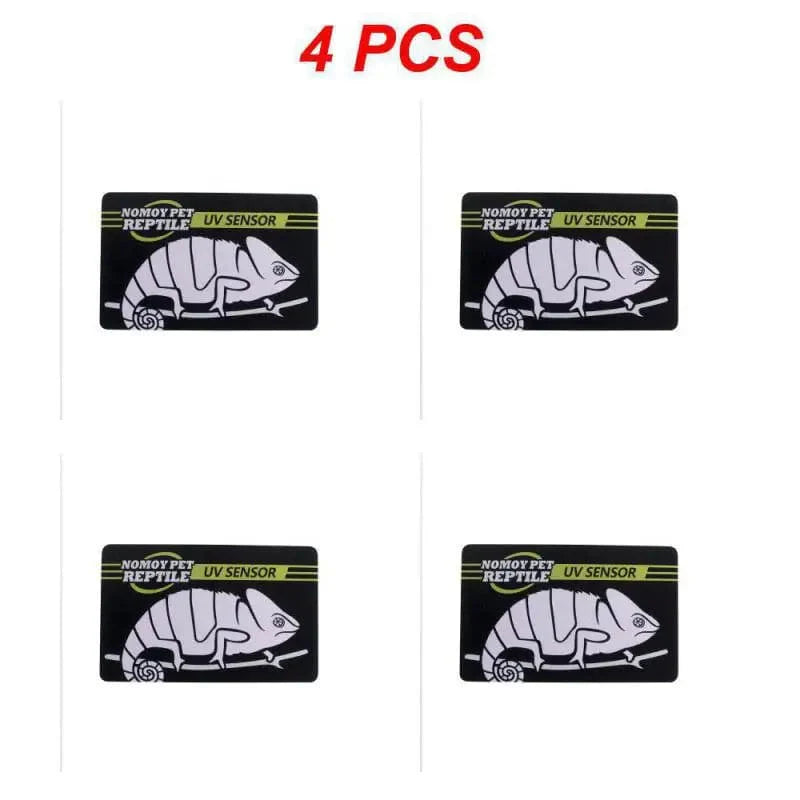 5-1PCS UVB Tester Reptile UVA UVB Fluorescent Lamp Tester Card Reptile Lamp UV Sensor 10 Seconds Quick Test Meter Pet Supplies | Stornfield