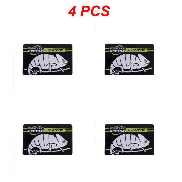 5-1PCS UVB Tester Reptile UVA UVB Fluorescent Lamp Tester Card Reptile Lamp UV Sensor 10 Seconds Quick Test Meter Pet Supplies | Stornfield