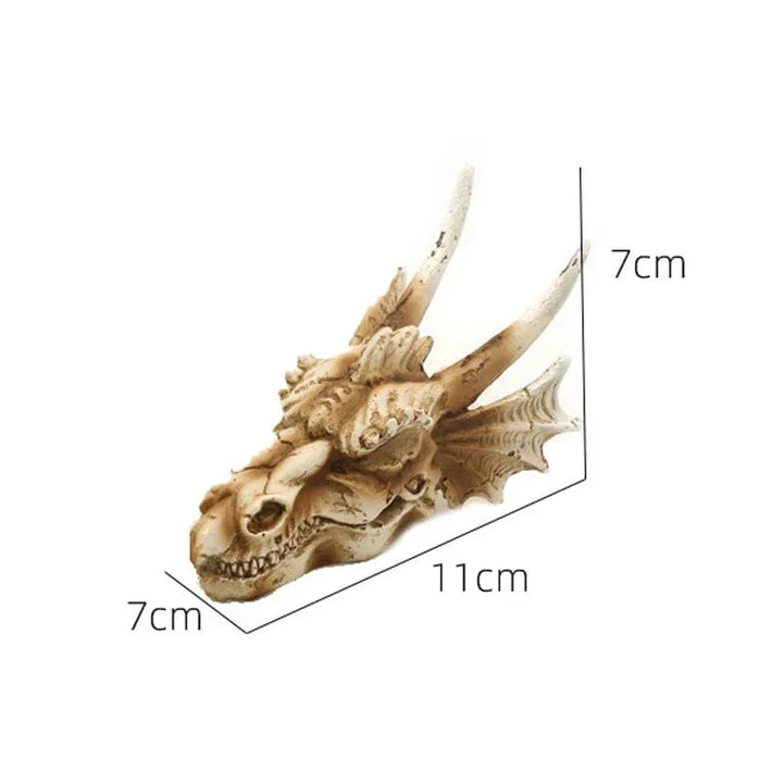 Animals Skull Fish Tank Fossil Dinosaur Ornaments Aquarium Rhinoceros Bone Decoration Fishbowl Crocodile Jellyfish Carp Turtle | Stornfield