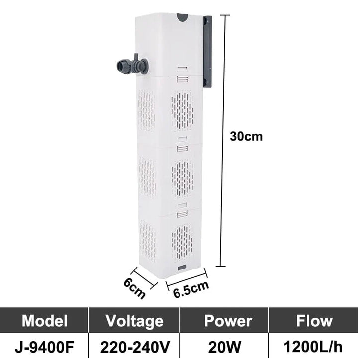 Aquarium Filter Pump Fish Tank Submersible Silent Air Oxygen Aerator Internal Water Pump Aquarium Air Pump Wave Maker 220v | Stornfield