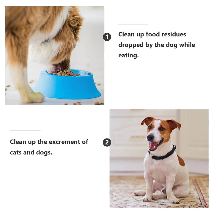 POPETPOP Mini Dustpan and Brush Set Small Cage Cleaner for Guinea Pigs Cats Hedgehogs Hamsters Chinchillas Rabbits Reptiles | Stornfield