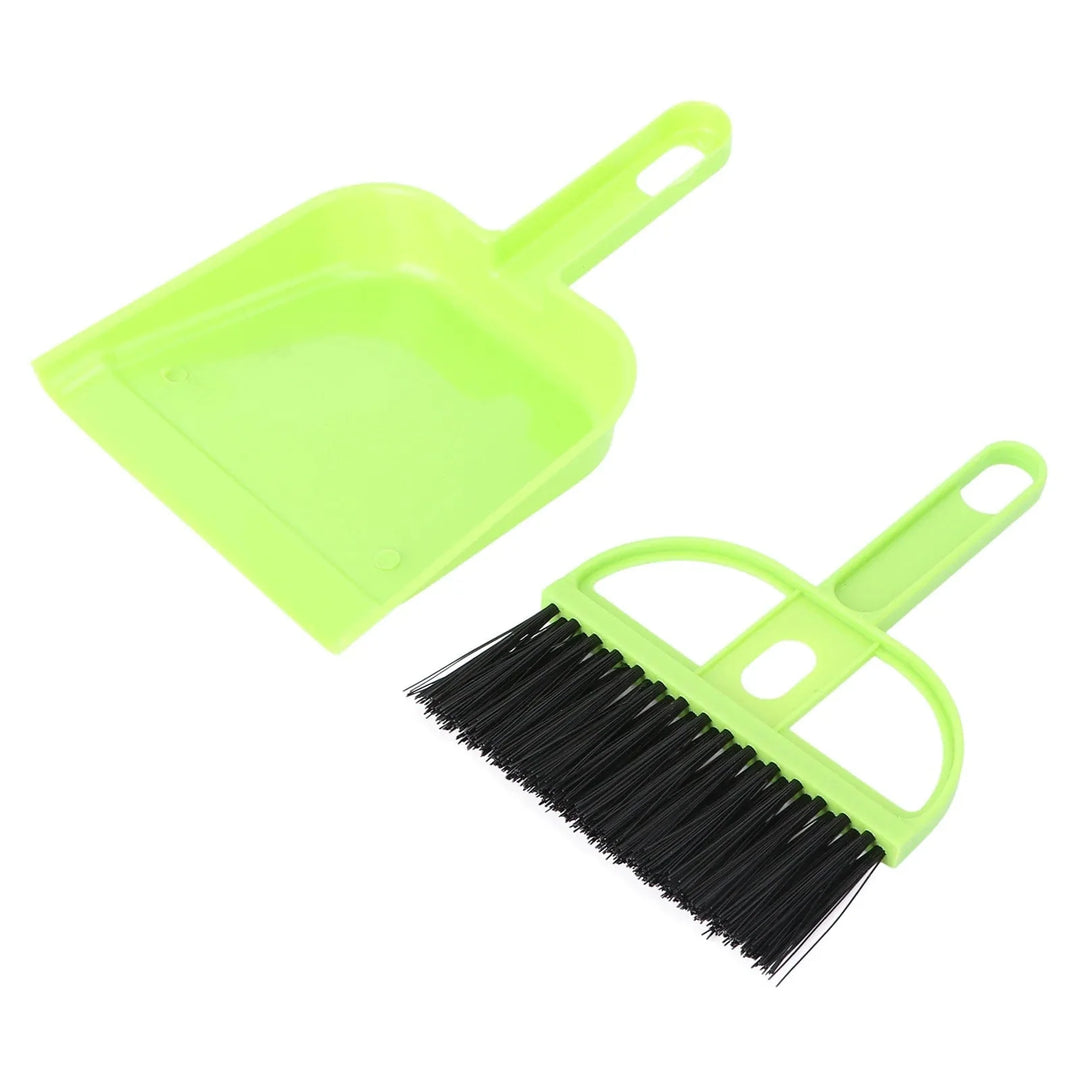 POPETPOP Mini Dustpan and Brush Set Small Cage Cleaner for Guinea Pigs Cats Hedgehogs Hamsters Chinchillas Rabbits Reptiles | Stornfield