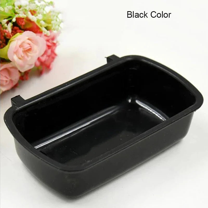 Hangable Plastic Hamster Squirrel Food Feeder Small Pets Water Drinking Bowl Food Bowl Pets Hamster Cage Product Accessories | Stornfield