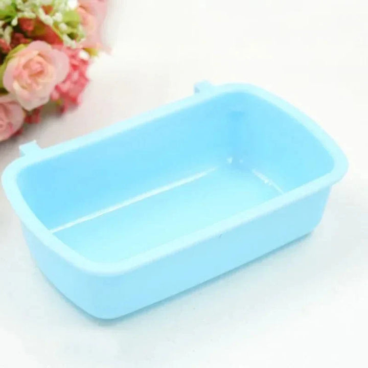 Hangable Plastic Hamster Squirrel Food Feeder Small Pets Water Drinking Bowl Food Bowl Pets Hamster Cage Product Accessories | Stornfield