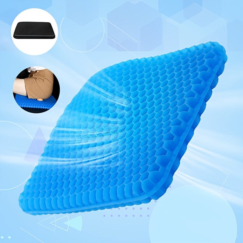 Car Seat Cushion Summer Gel Honeycomb Chair Cushion Cool Cushion Single Ventilated Seat Cushion Breathable Truck Cool Silicone Butt Cushion | Stornfield