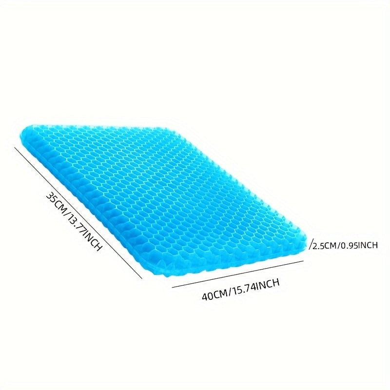Car Seat Cushion Summer Gel Honeycomb Chair Cushion Cool Cushion Single Ventilated Seat Cushion Breathable Truck Cool Silicone Butt Cushion | Stornfield