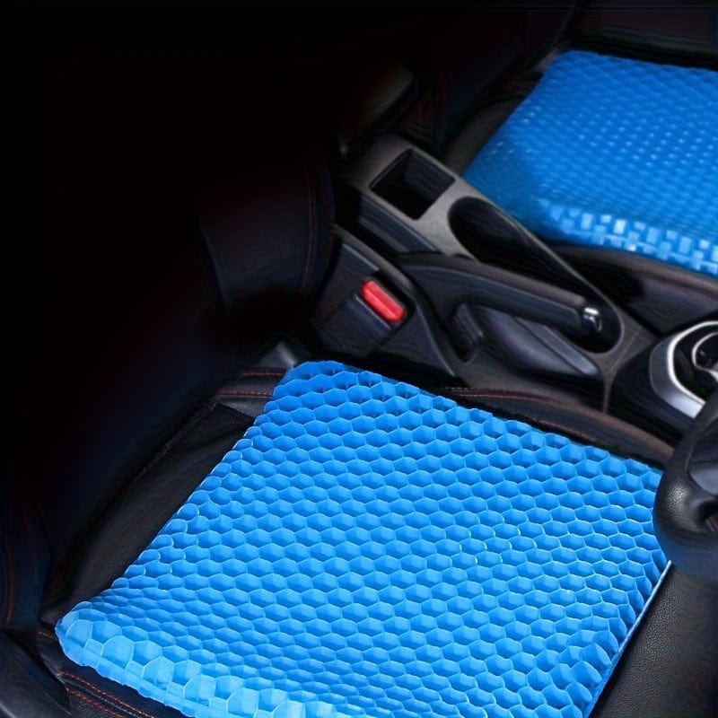 Car Seat Cushion Summer Gel Honeycomb Chair Cushion Cool Cushion Single Ventilated Seat Cushion Breathable Truck Cool Silicone Butt Cushion | Stornfield