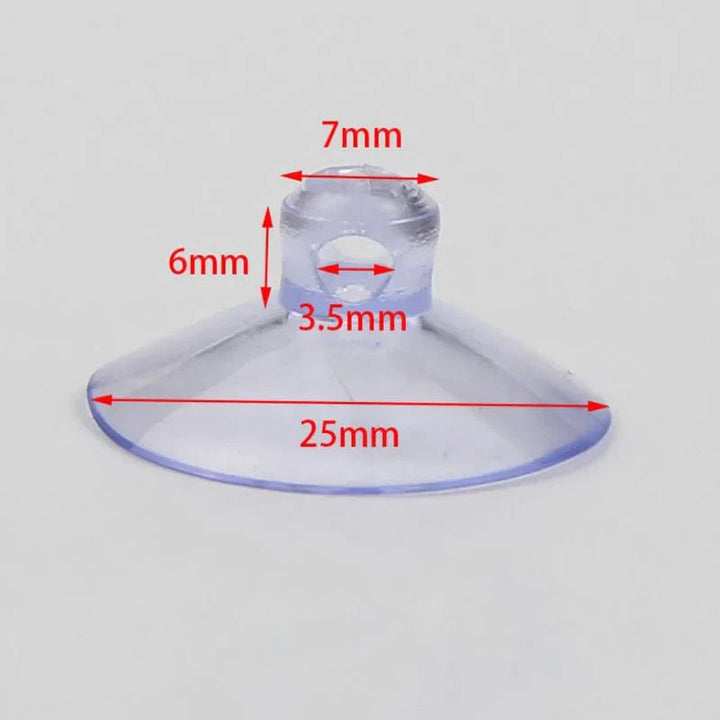 10Pcs Black Aquarium Suction Cup Air Tube Holder Sucker for Fish Tank Pump Oxygen Air Tube Fixing Clip Accessories For Aquarium | Stornfield