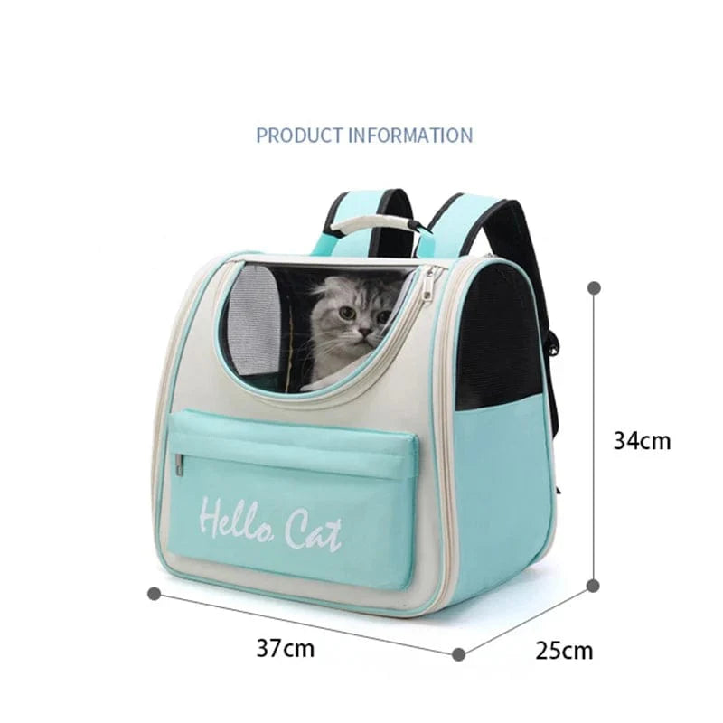 Cat Carrier Bags Windproof Outdoor Travel Backpack for Cat Small Dogs Transport Carrying Bag Cat Backpack Carriers With Cushion | Stornfield