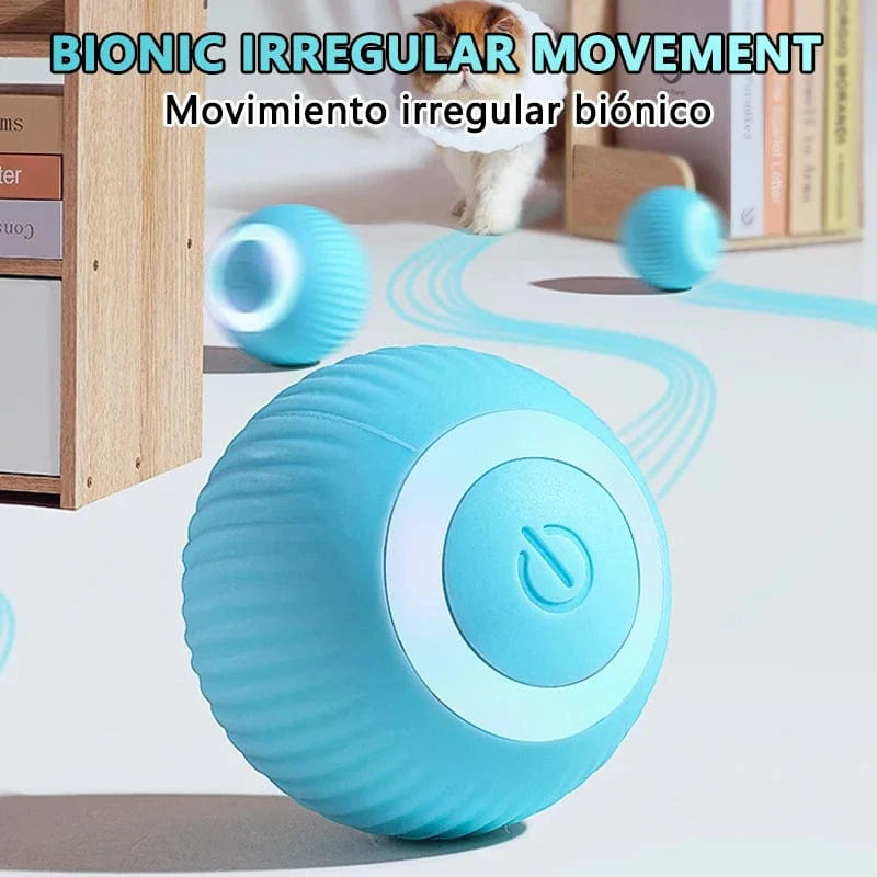 Cat Interactive Ball Smart Cat Toys Electronic Interactive Cat Toy Indoor Automatic Rolling Magic Ball Cat Game Accessories | Stornfield